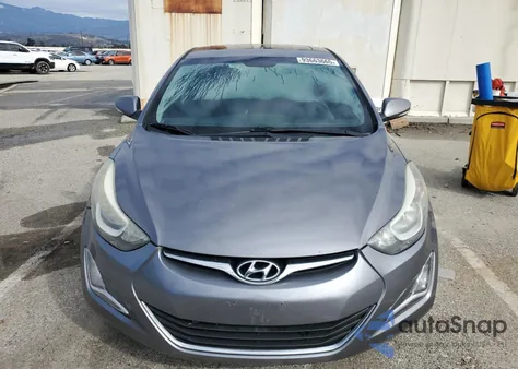 2016 Hyundai Elantra Se z USA, uszkodzony, nr VIN KMHDH4AE0GU635150